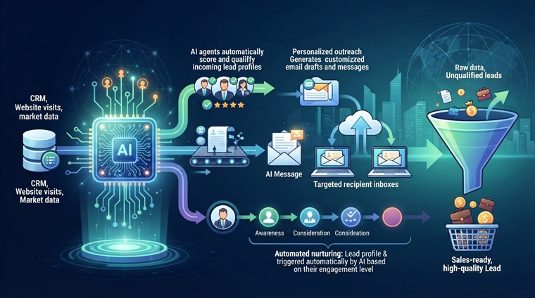 How to Automate B2B Lead Generation Using AI